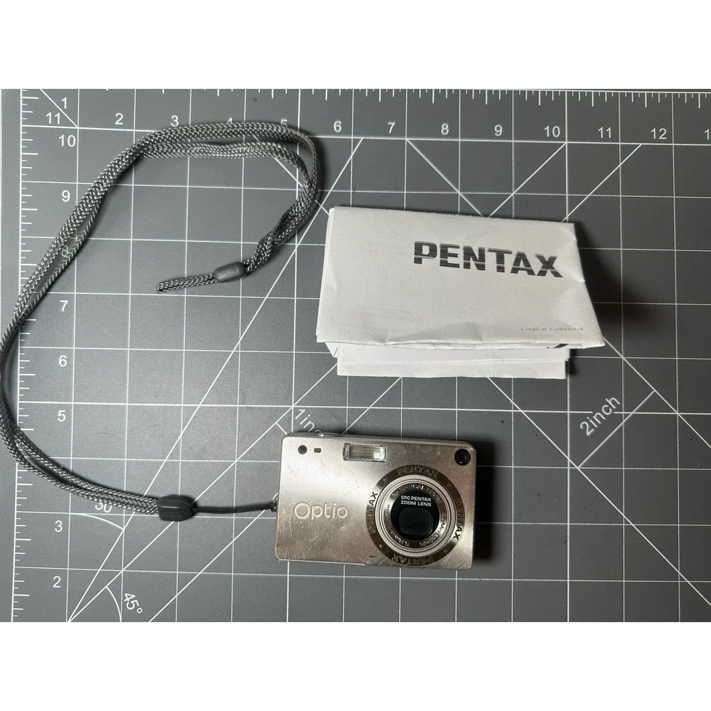 Lot Of 4! For Parts Only Ditigal Cameras Sony CyberShot Kodak M1033 Pentax Optio